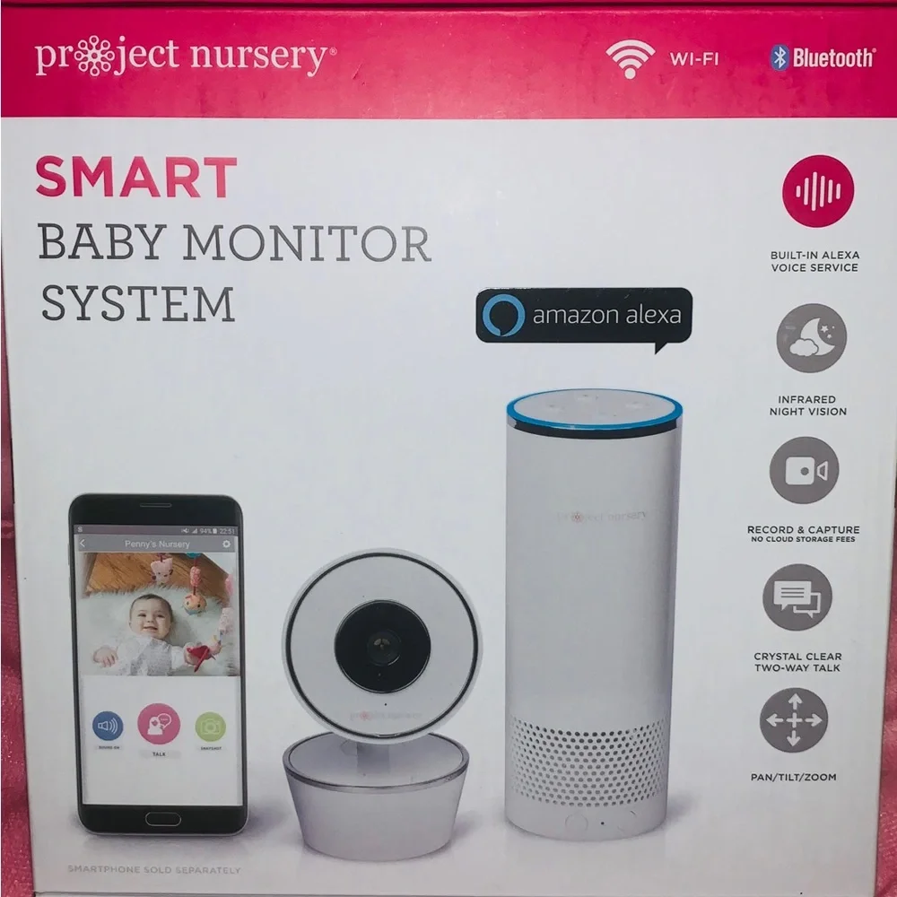COPY - Project Nursery Smart Nursery Baby Monitor System with Alexa NIB